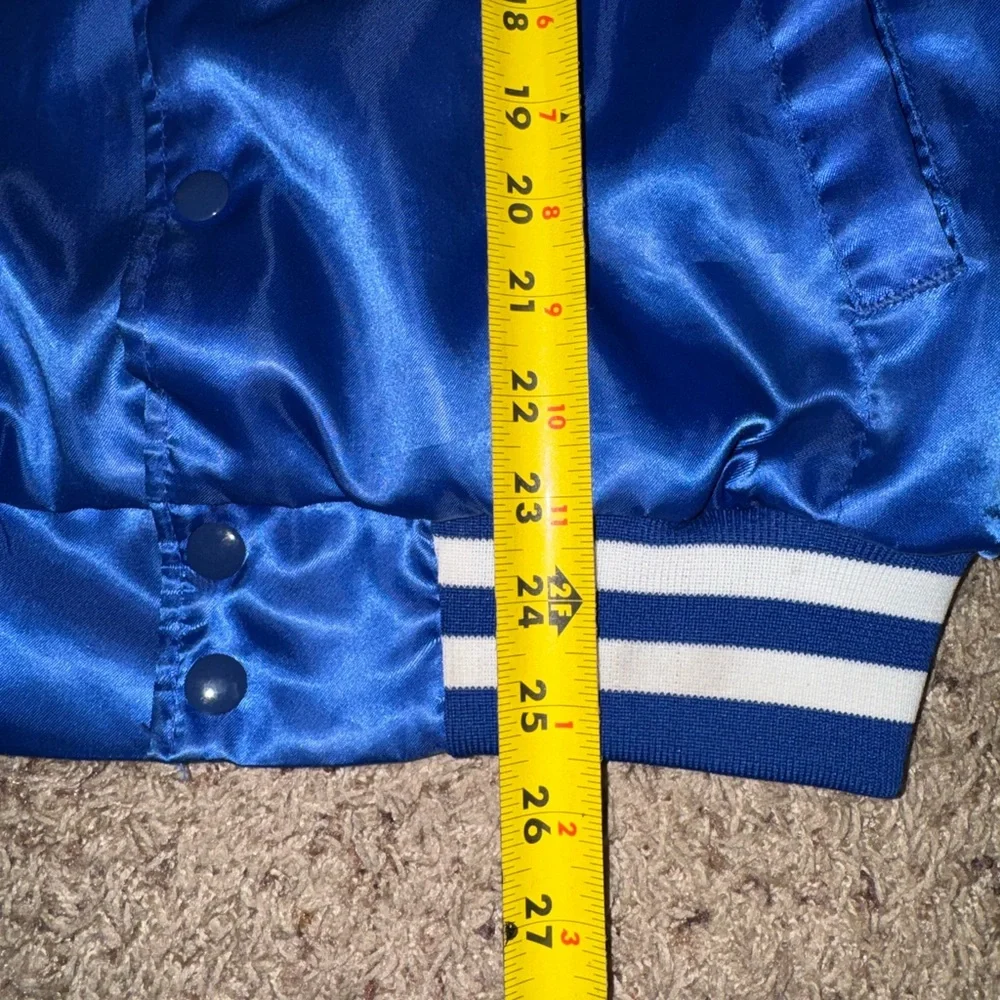 Vintage Swingster Beck Arnley World Parts Blue Bomber Jacket Men’s size Medium